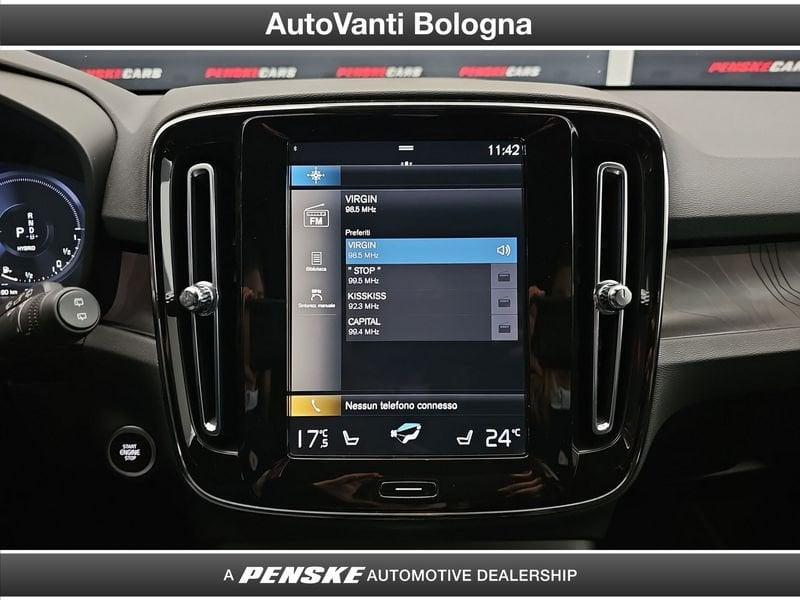Volvo XC40 XC40 T4 Recharge Plug-in Hybrid automatico Ultimate Dark