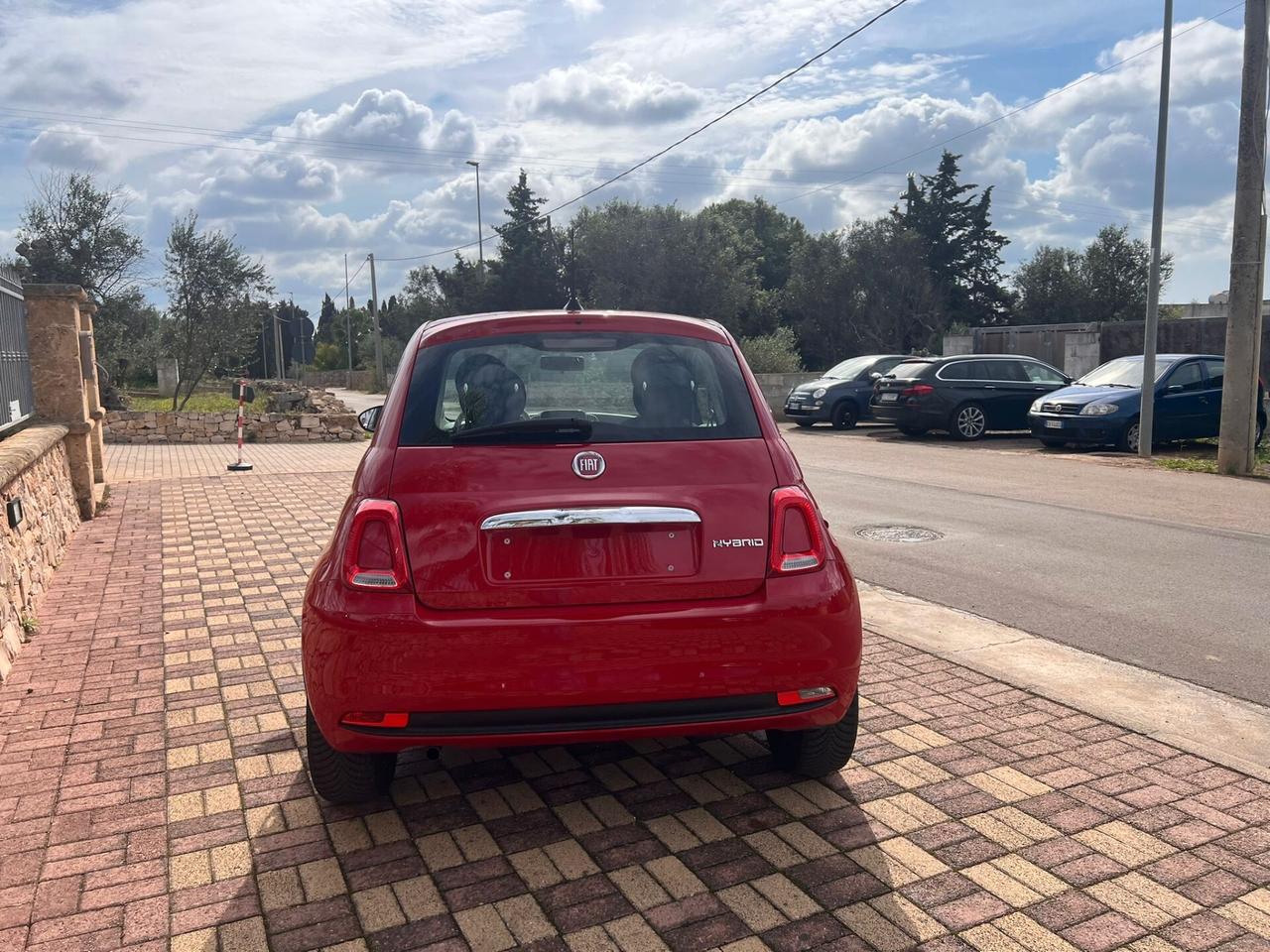 Fiat 500 1.0 Hybrid Red