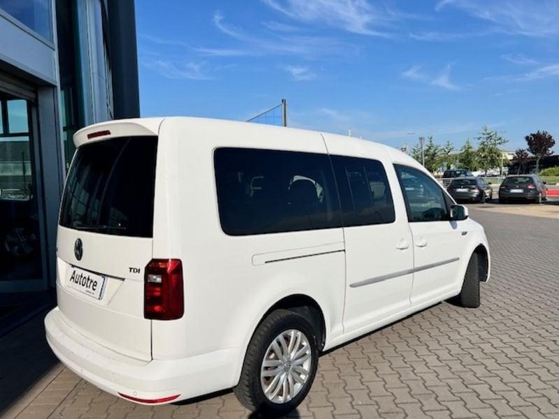 Volkswagen Caddy 2.0 TDI 102 CV DSG Comfortline Maxi 7 posti