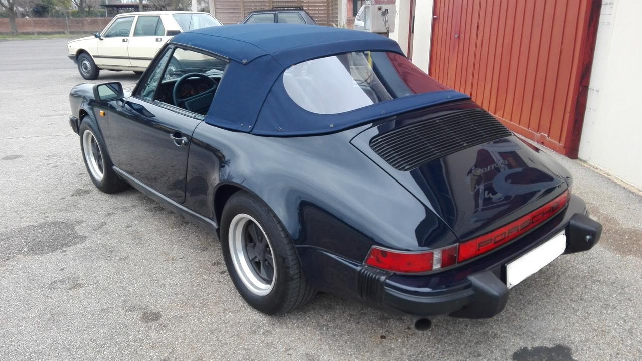 Porsche 911 Carrera 3200 Cabriolet del 1986