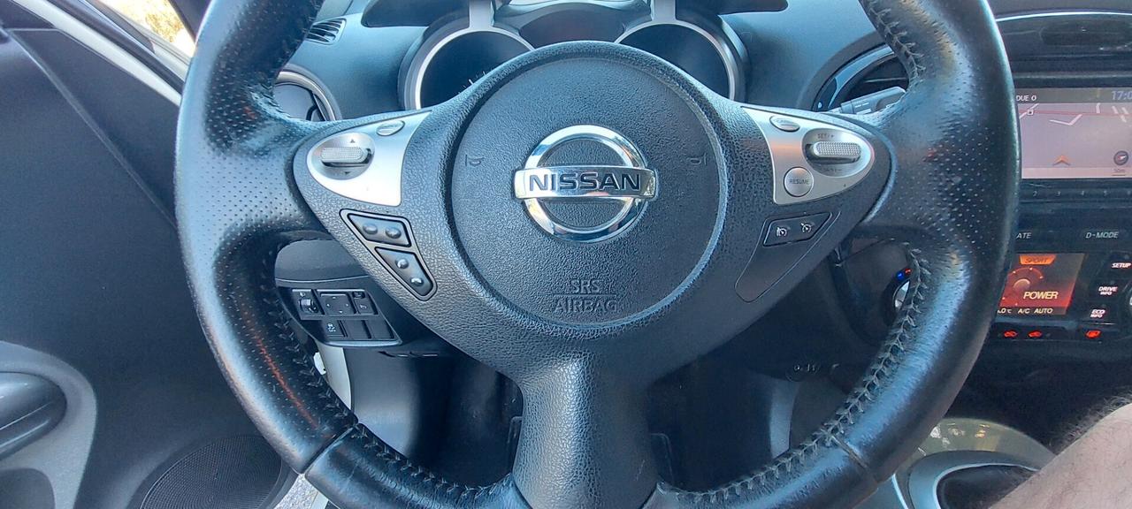 JUKE 1,5 DIESEL 110 CV MINISTRY OF SOUND NAVIGATORE TELEFONO LEGA RETOCAMERA IMPECCABILE