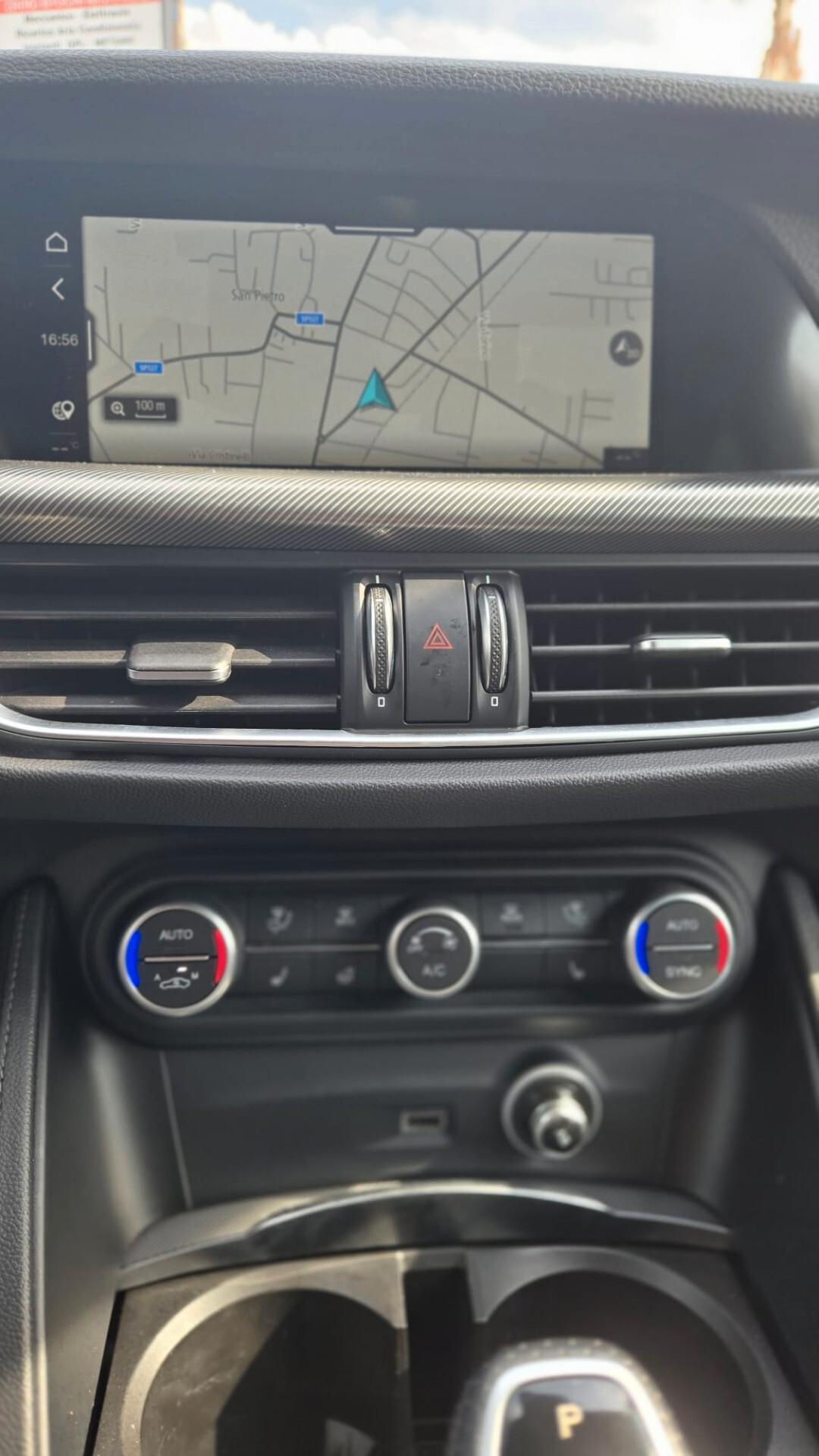 Alfa Romeo Stelvio 2.2 t Veloce Q4 210CV auto Pelle Uff Italy Led USB