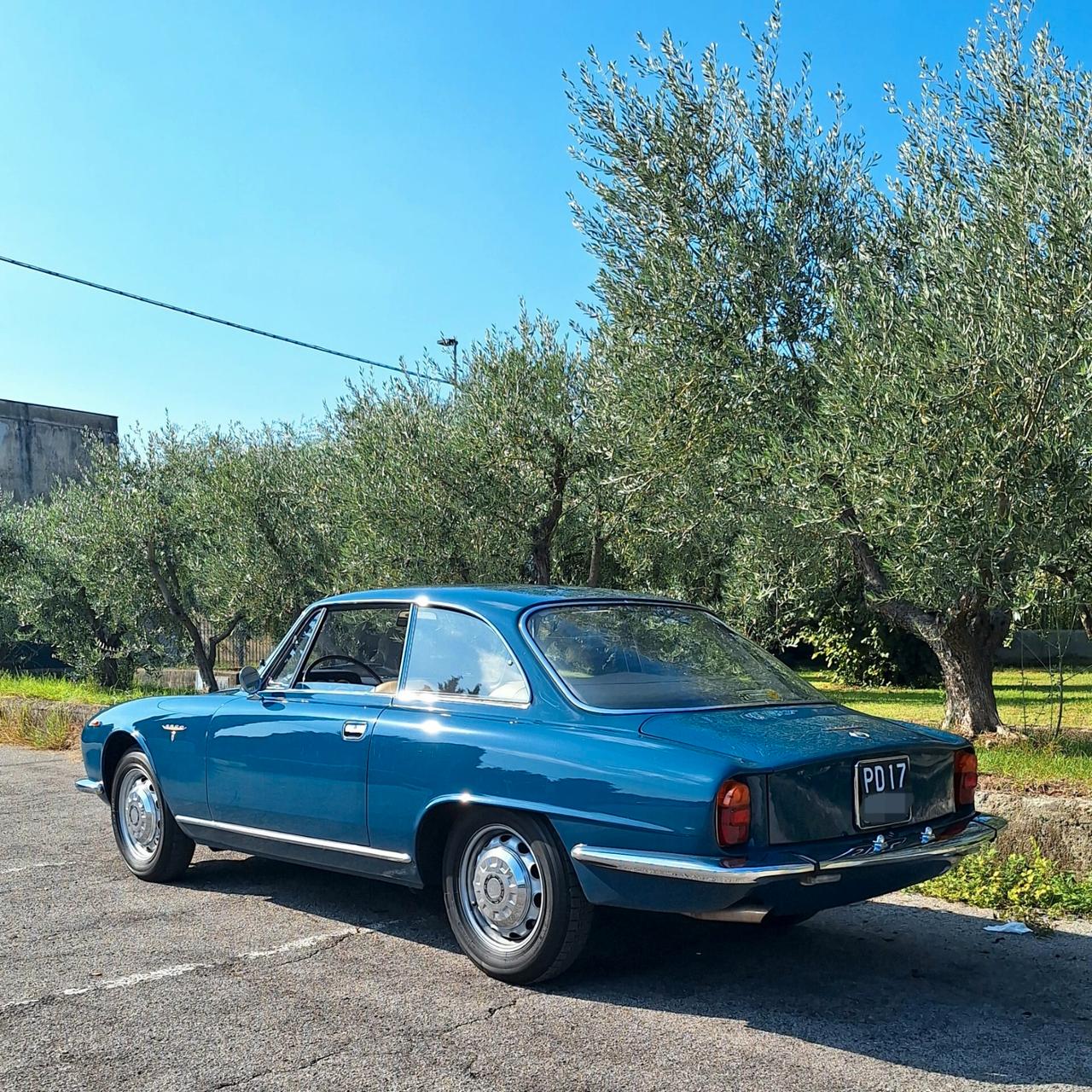 Alfa Romeo Sprint 2600 - Targa Nera - Omologata ASI Targa ORO