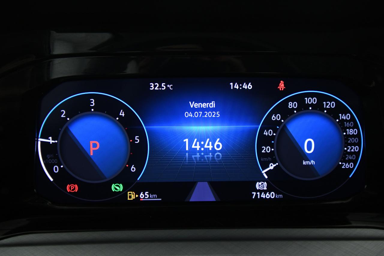 VOLKSWAGEN Golf 2.0 tdi Life 115cv dsg ACC+LED+NEOPATENTATI