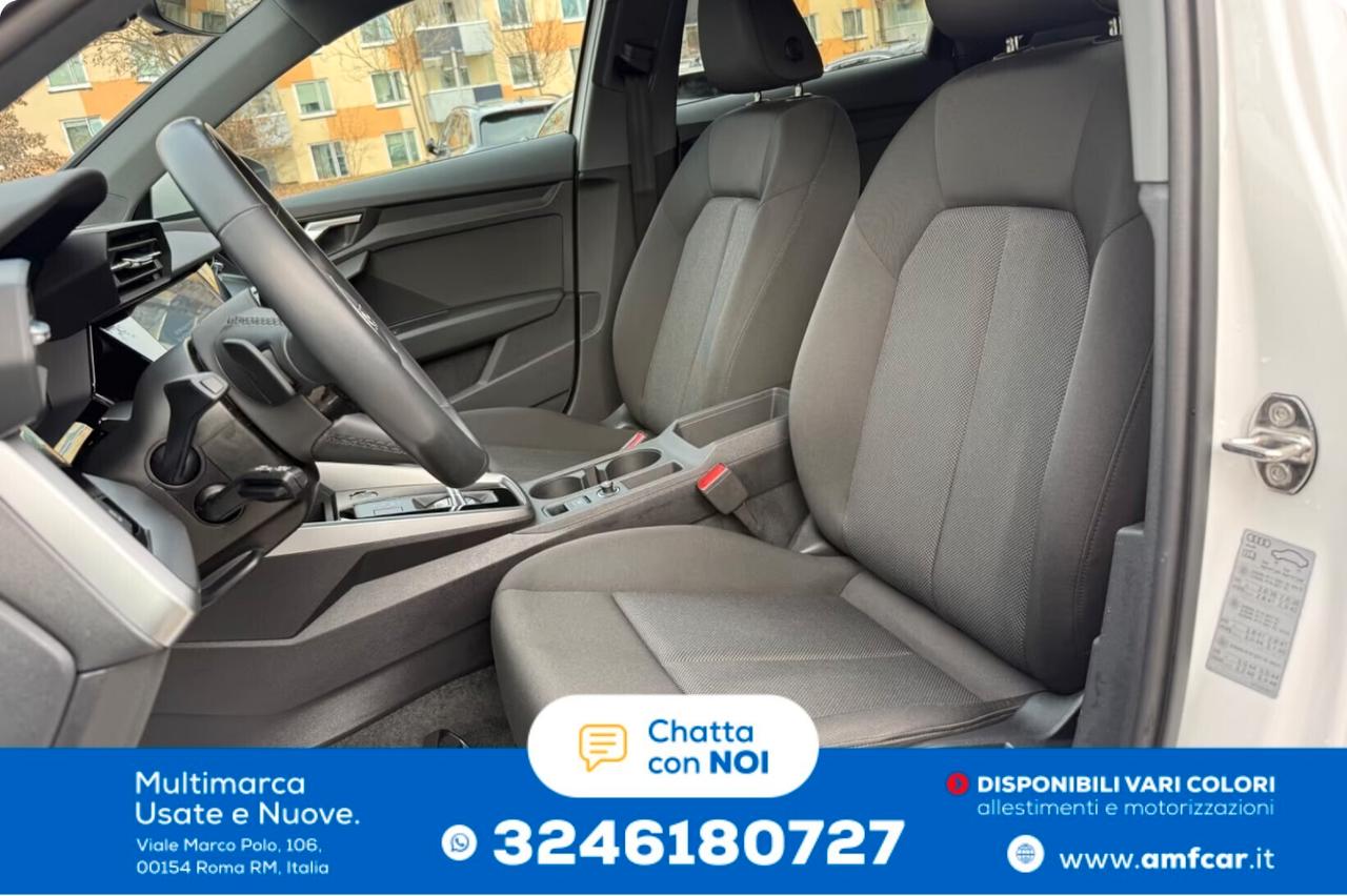 Audi A3 SPB 40 TFSI e S tronic