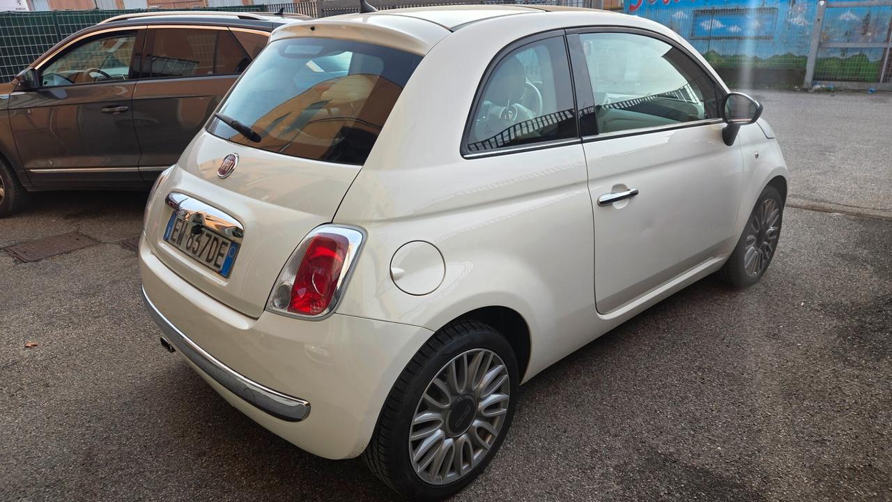 Fiat 500 1.2 GQ interni pelle