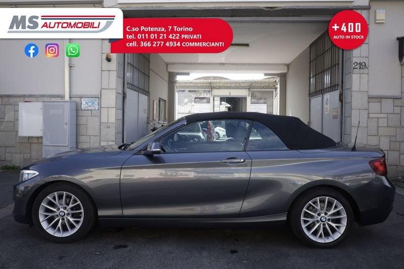 BMW Serie 2 Cabrio BMW Serie 2 Cabrio 218d Cabrio Luxury Unicoproprietario