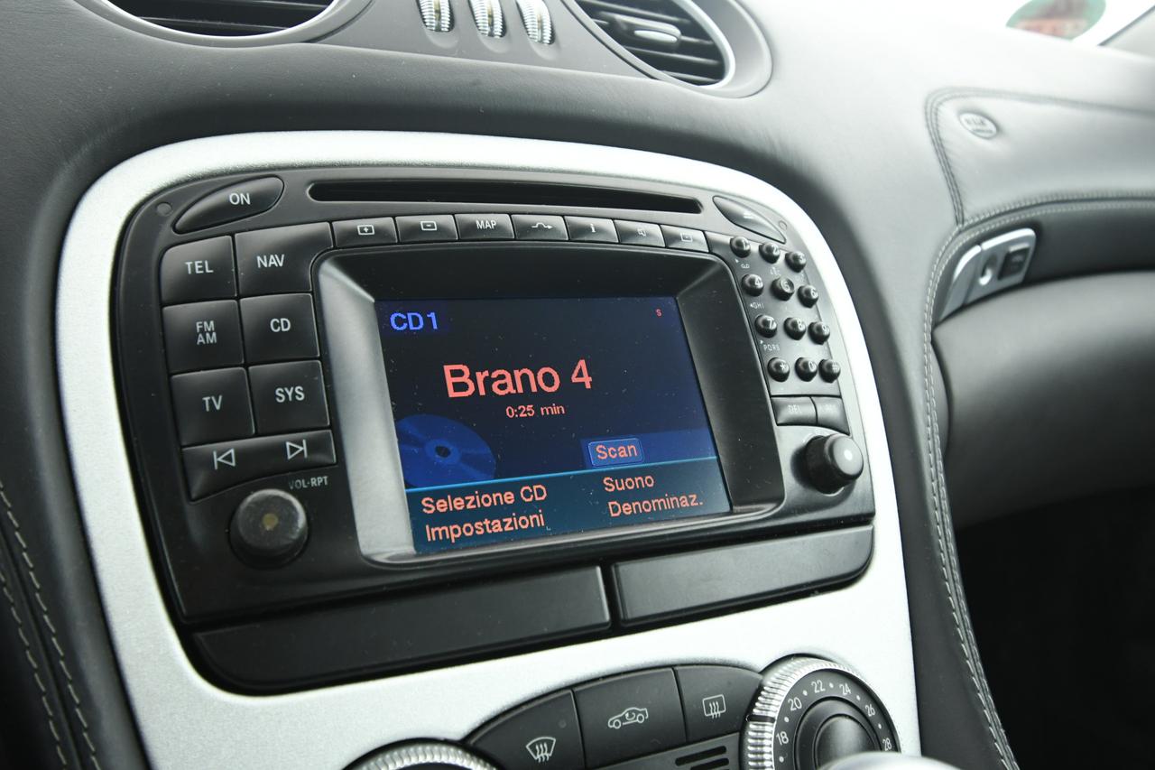 Mercedes-Benz SL 55 k AMG 500cv OTTIME COND.+BOSE SOUND SYSTEM+C18"+PELLE