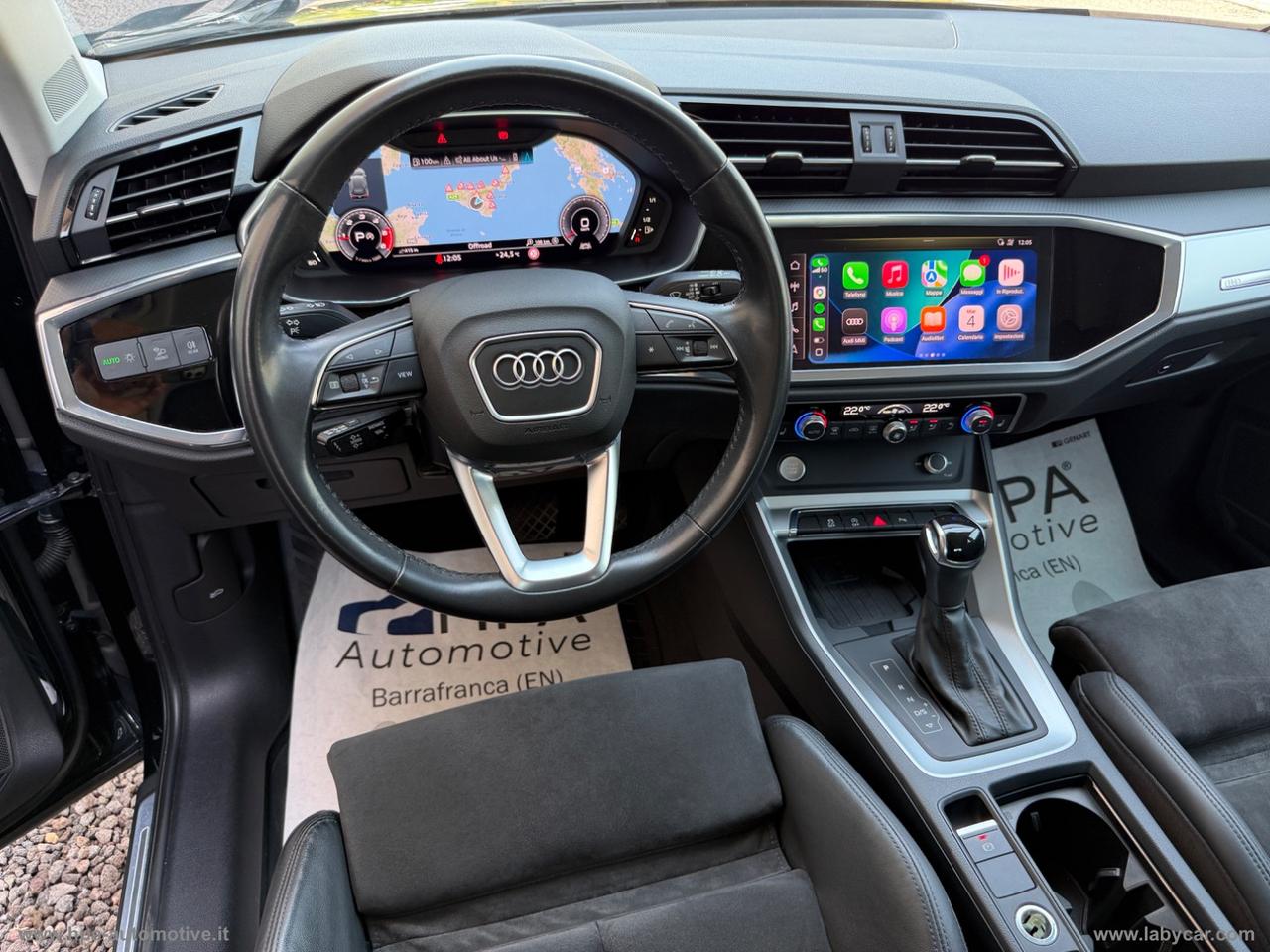 AUDI Q3 2.0TDI 150 S-tronic S-LINE NAVI FULL LED PELLE AUTOMATICA