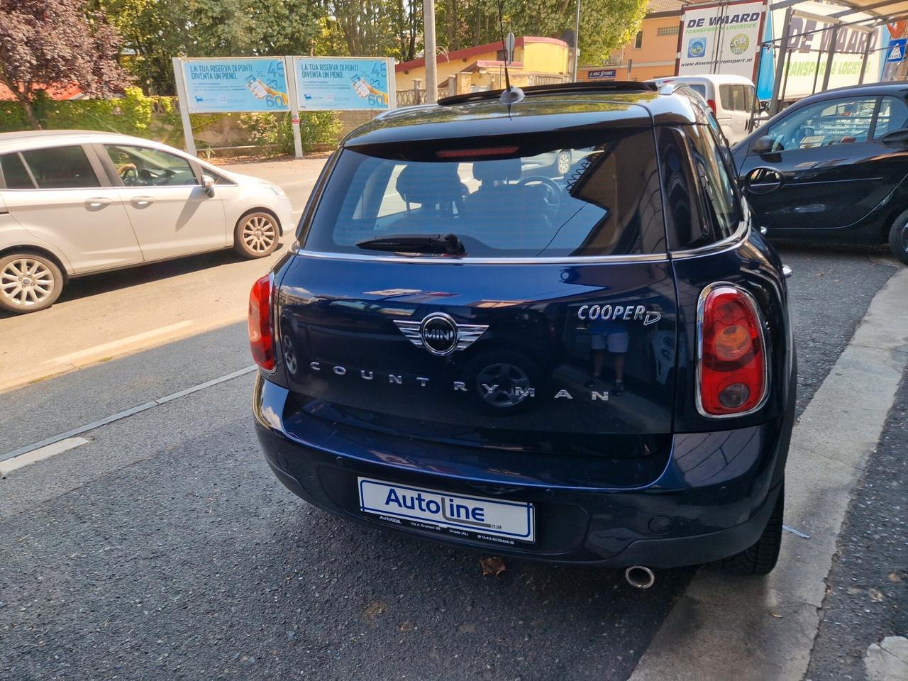 Mini Cooper D Countryman Mini 1.6 Cooper D Countryman DOPPIO TETTO APRIBILE PANORAMA IN CRISTALLO