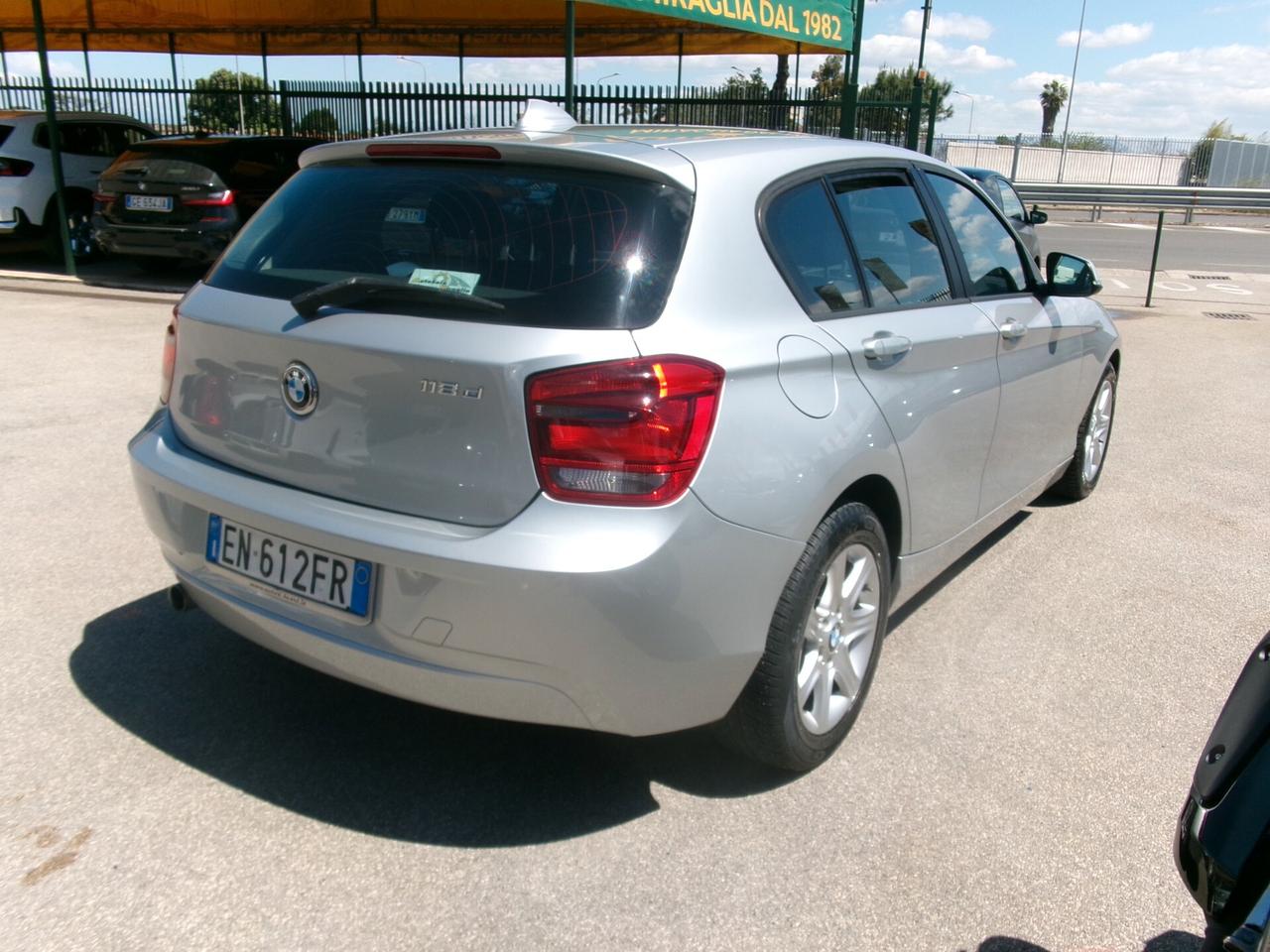 BMW 118 SERIE 1 118D 2.0 143CV E5 URBAN *AUTOMATICA* 94000 KM CERTIFICATI