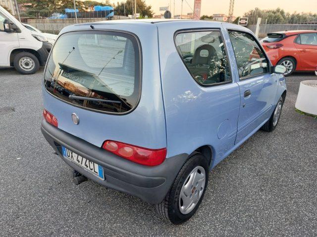 FIAT Seicento 1.1 km 84000 Neopat. Climatizzata gancio traino