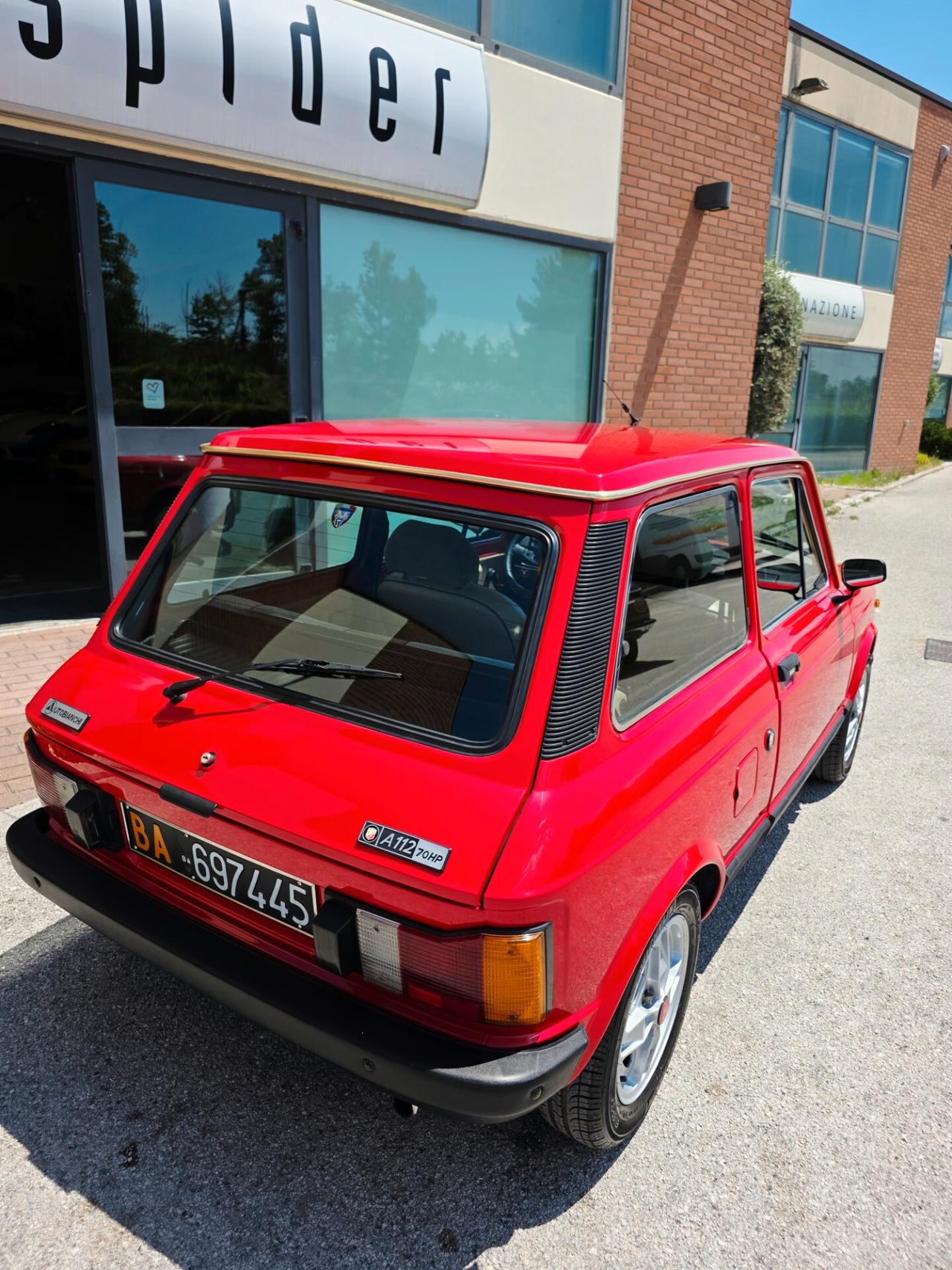 Autobianchi A 112 Abarth 70 HP 27.000 KM ASI