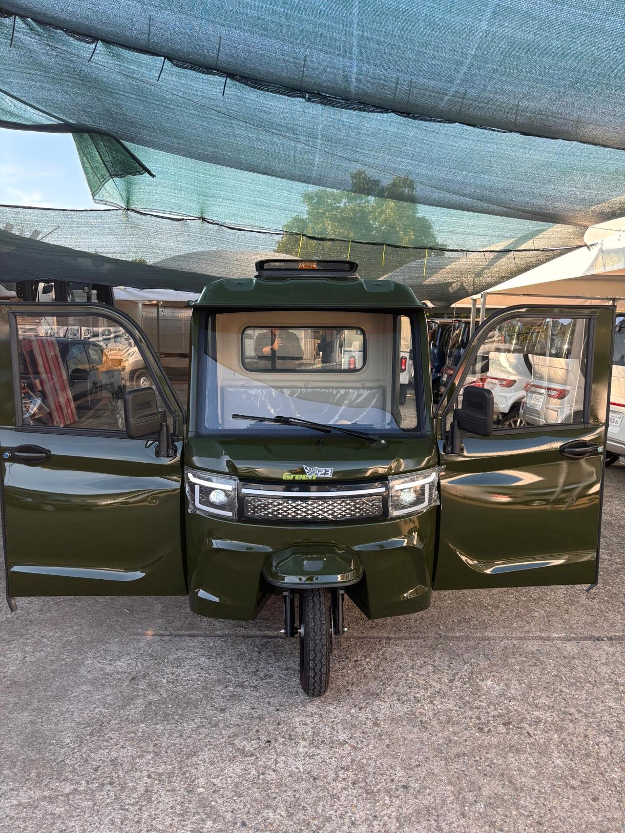 E- CARRO CABIN - MOTOCARRO ELETTRICO CABINATO RIBALTABILE