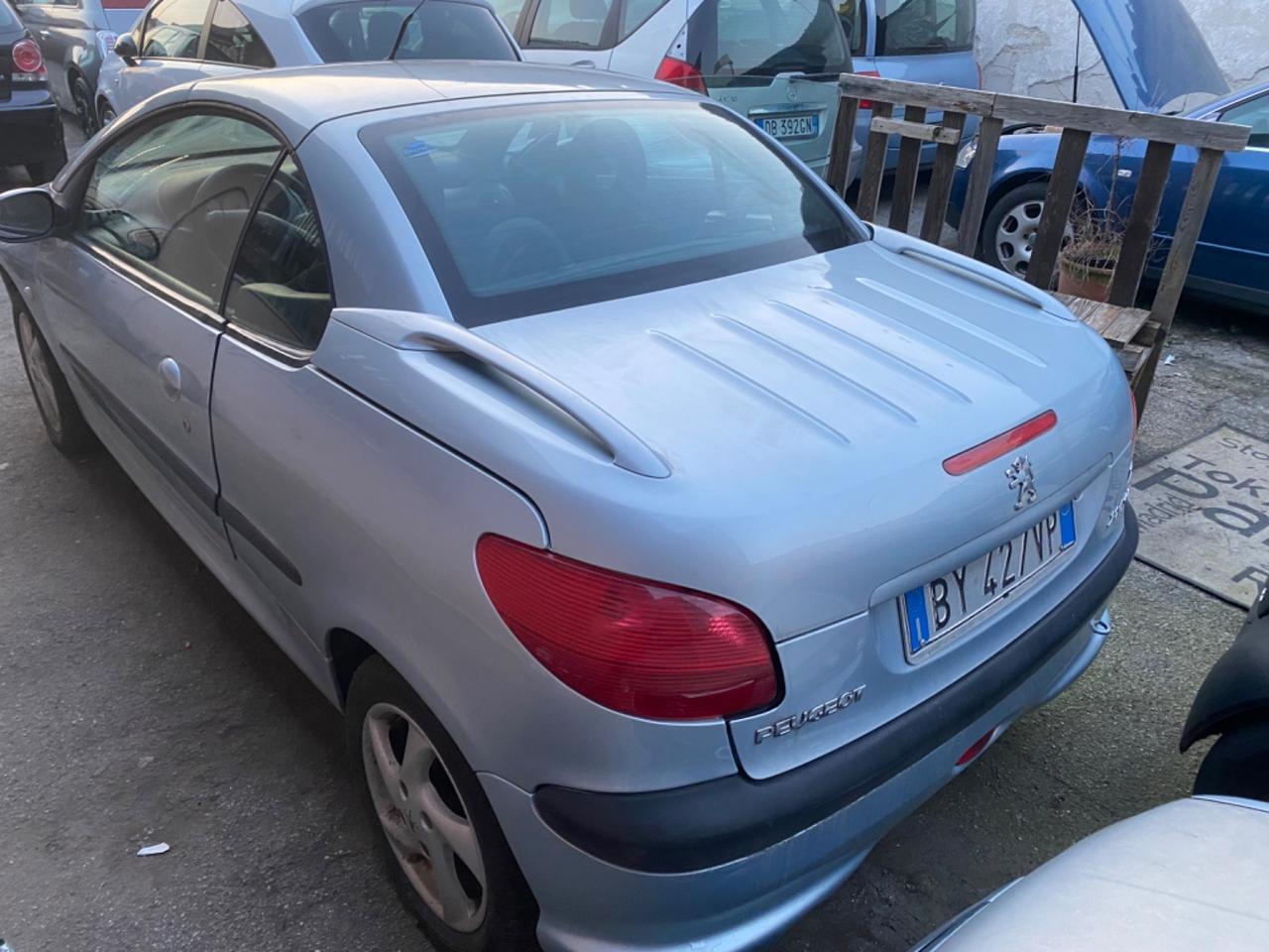 Peugeot 206 1.6 16V Capotte non va