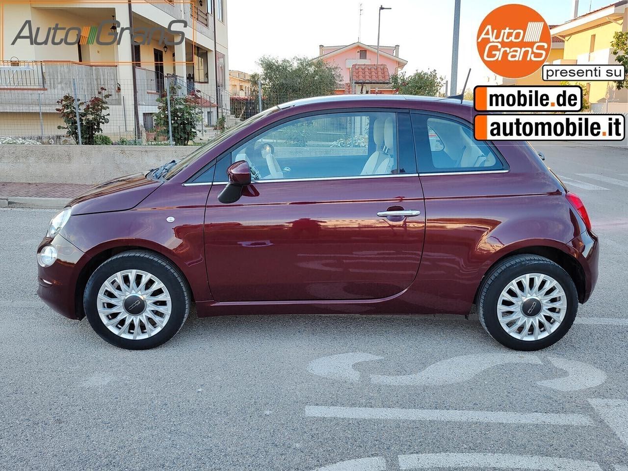 Fiat 500 1.2 03/19 Bordeaux opera