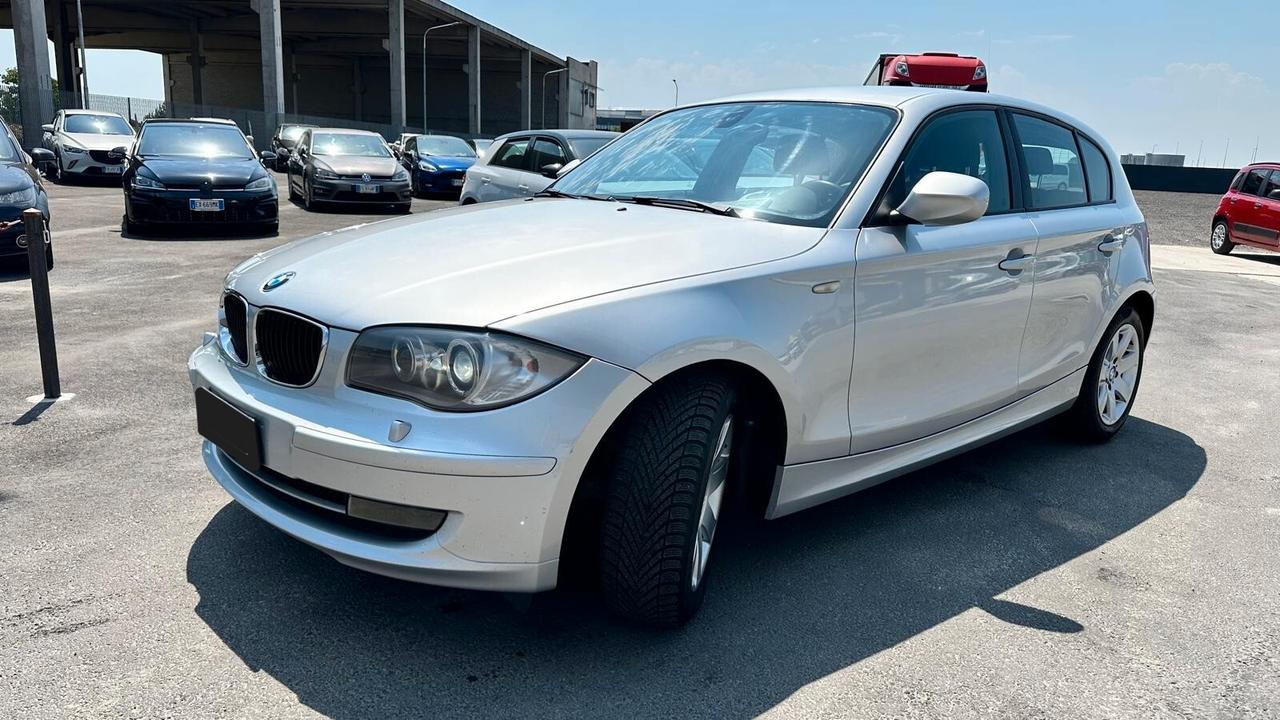 Bmw 118d 2.0 143CV cat 5 porte DPF KM CERTIFICATI