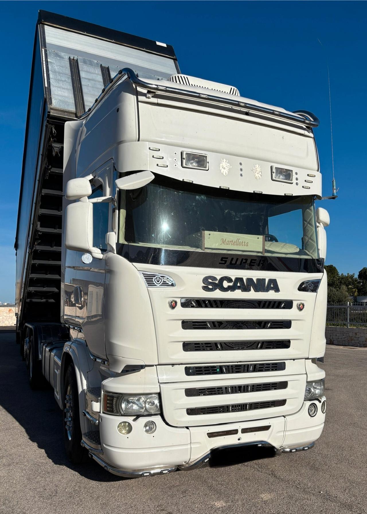 SCANIA R-500 + RIMORCHIO CENTINATO