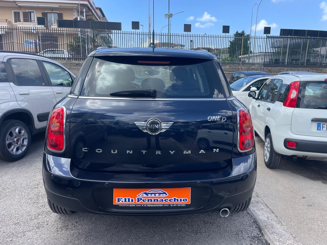 MINI ONE D COUNTRYMAN 1.6 DIESEL 90 (CV) 2013