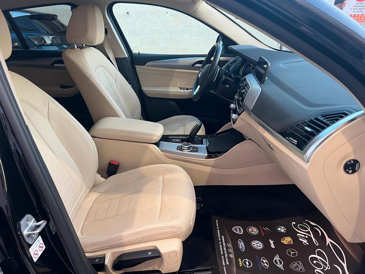 BMW X4 X-LINE 2.0 MHEV 48V X-DRIVE 190CV PELLE NAVI CRUISE ANNO 2021