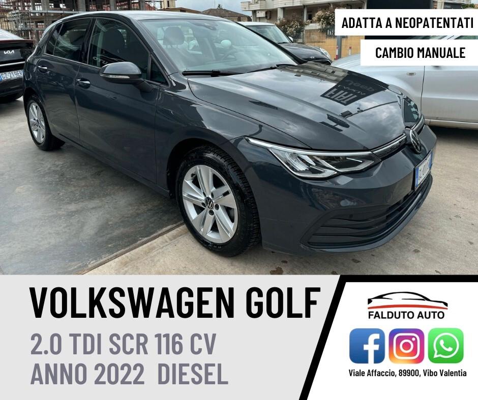 Volkswagen Golf 2.0 TDI 115 CV SCR Life