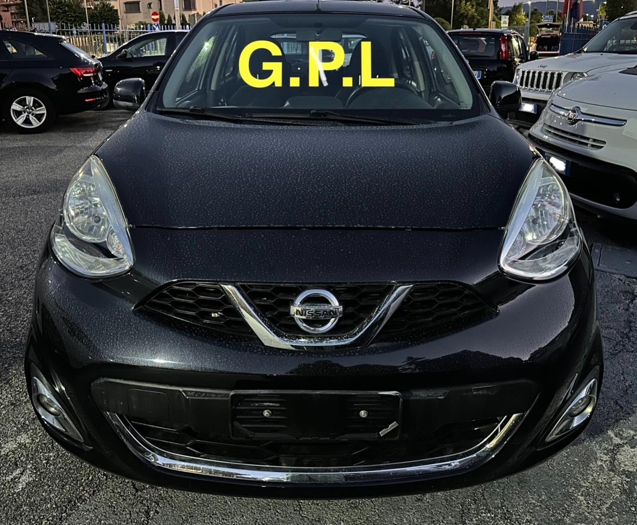 Nissan Micra 1.2 12V 5 porte 2017 GPL BRC