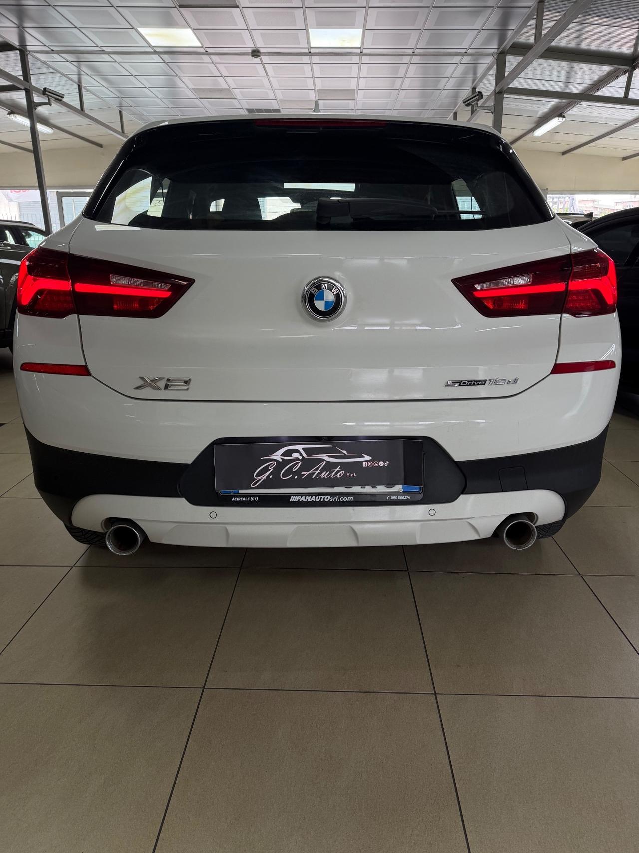 Bmw X2 xDrive18d Advantage KM 90.000. 2022