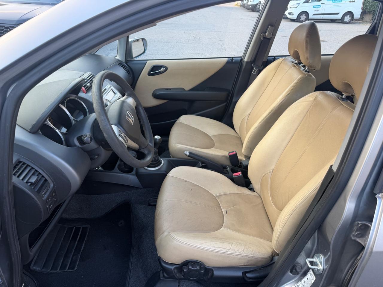 HONDA JAZZ 1.4 BENZINA EURO4 PELLE BEIGE CLIMA