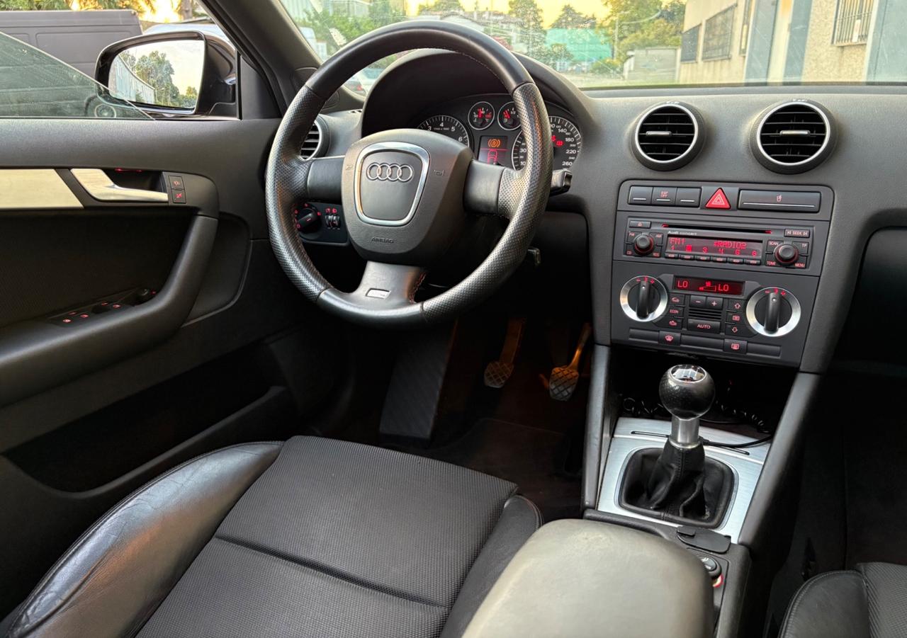Audi A3 2.0 TFSI 200cv quattro Sline doppio tetto full
