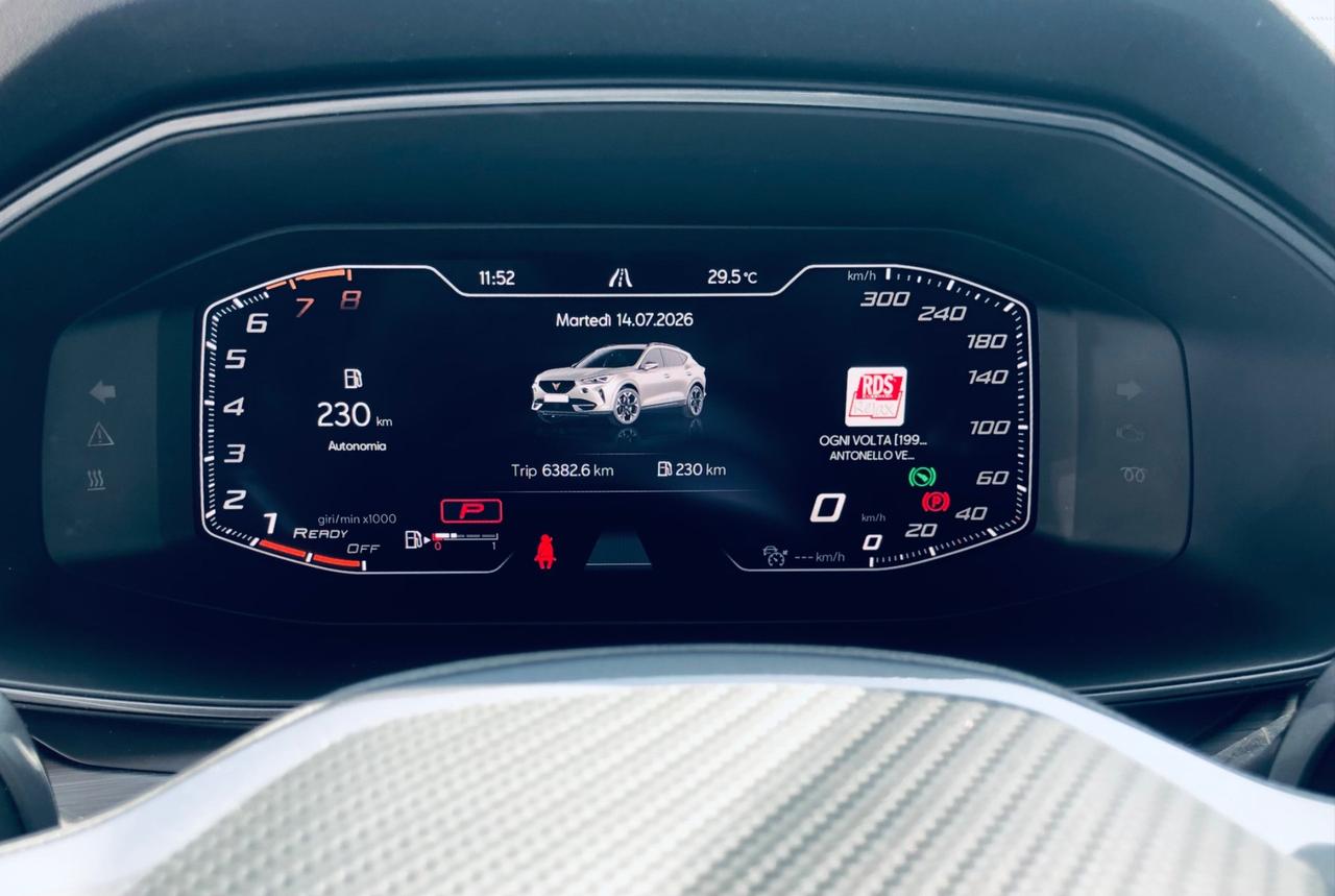 Cupra Formentor 1.5 TSI DSG LUCI AMBIENT pelle