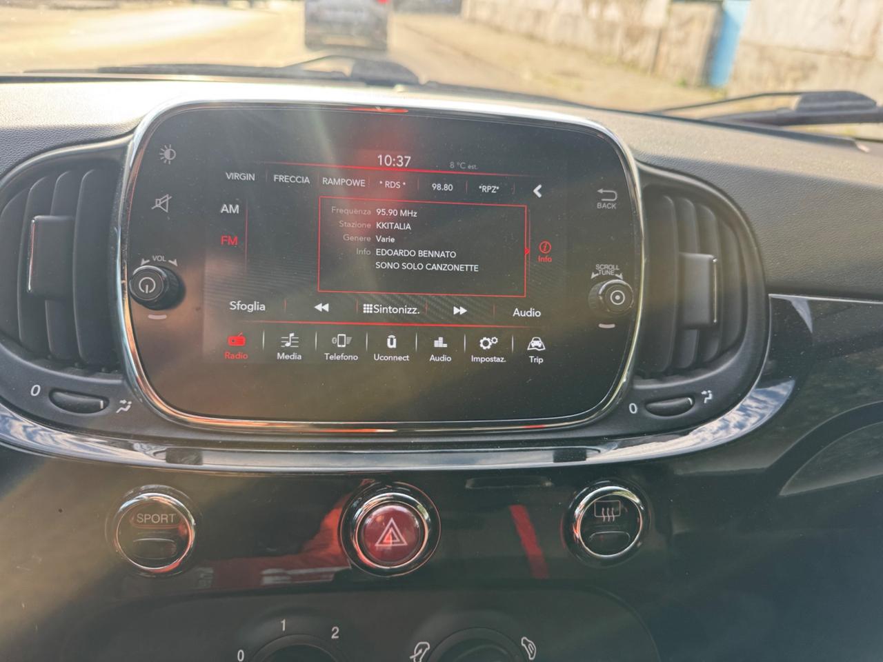 Abarth 595 C 1.4 Turbo T-Jet 160 CV Pista