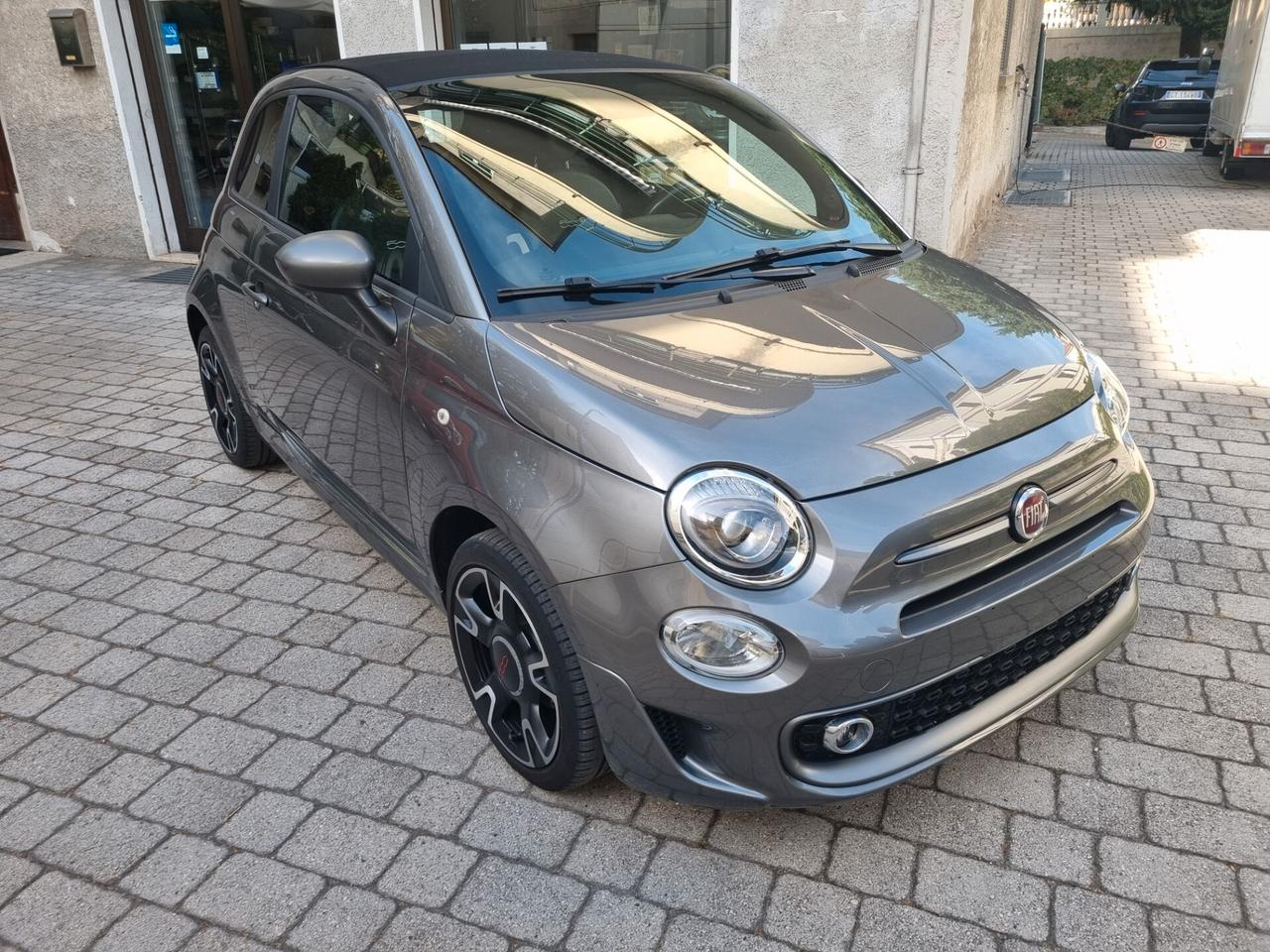 Fiat 500 C 1.2 SPORT anno2018 km64000 neopat