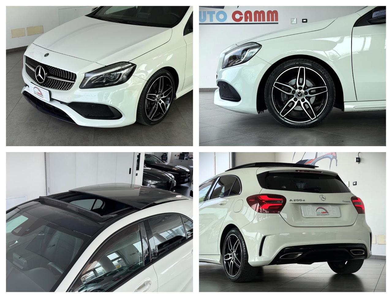 Mercedes A 200 D Aut. Premium 4Matic AMG Tetto Apribile