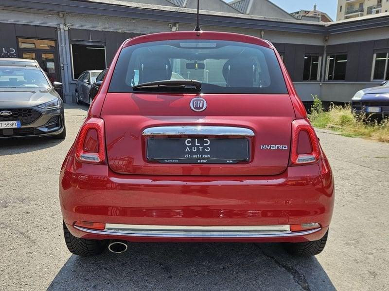 FIAT 500 Hybrid 1.0 70cv Ibrido Red