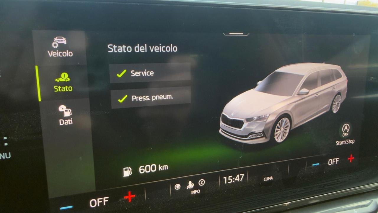 Skoda Octavia 2.0 TDI EVO SCR 150 CV DSG 4x4 Wagon Sportline