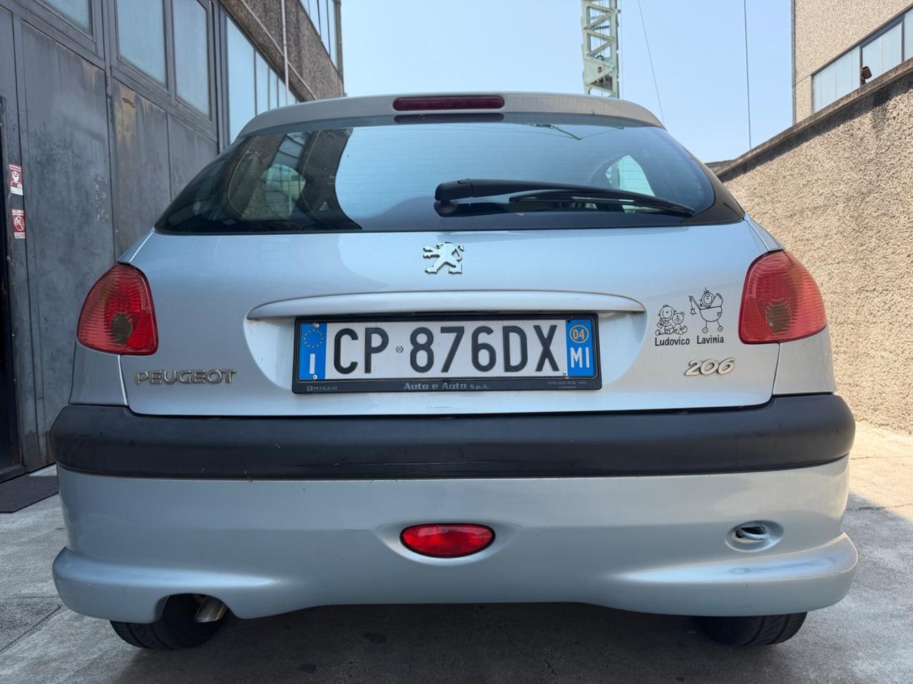 PEUGEOT 206 1.4 BENZINA 75.000KM UNI PROP