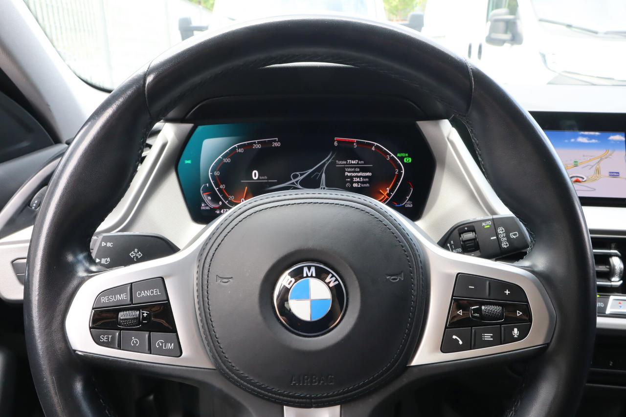 Bmw 118 150CV VIRTUAL LED NAVI SENSORI DAB