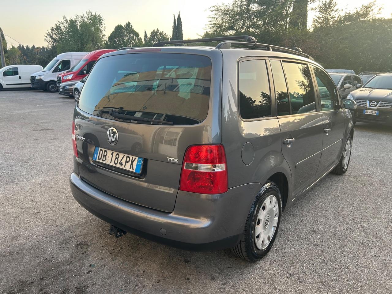Volkswagen Touran 1.9 TDI 105CV 7 Posti Gancio Traino