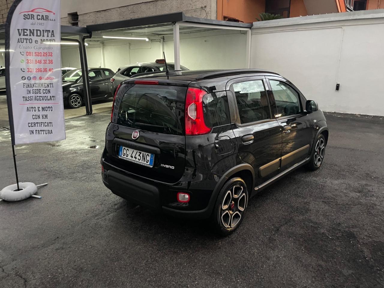 Fiat Panda CITY LIFE KM 48.000 CERTIFICATI SCHERMO TOUCH SCREEN E COMANDI AL VOLANTE