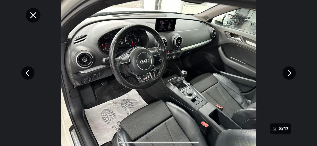 Audi A3 1.2 TFSI 110 CV S-LINE