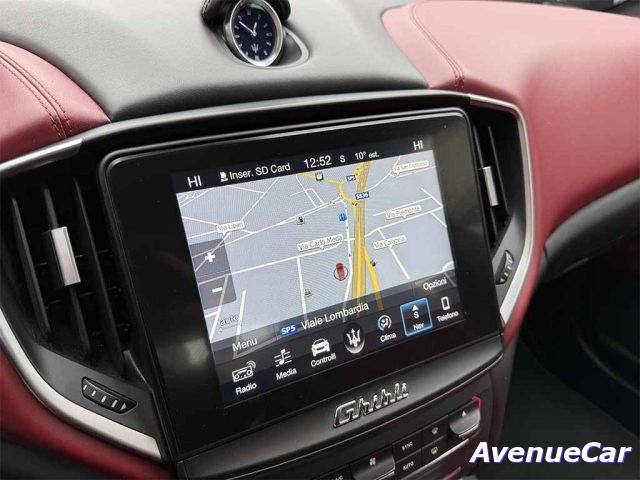 MASERATI Ghibli GRANSPORT TELECAMERA 360° CERCHI DA 20' CARPLAY