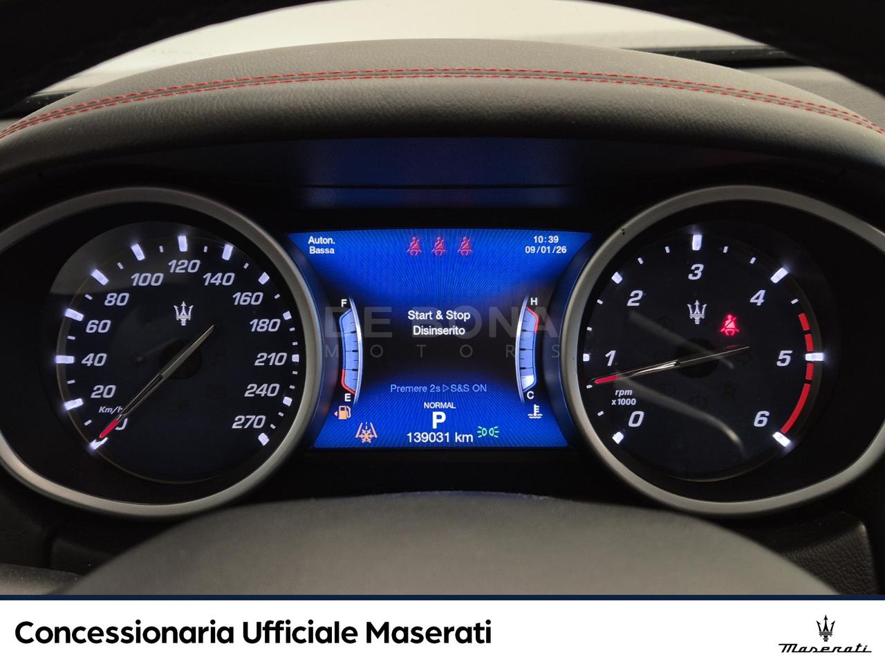 Maserati Ghibli 3.0 v6 ds ribelle black 275cv auto