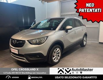 Opel Crossland Crossland X 1.2 Turbo 12V 110 CV Start&Stop aut. Innovation - NEOPATENTATI