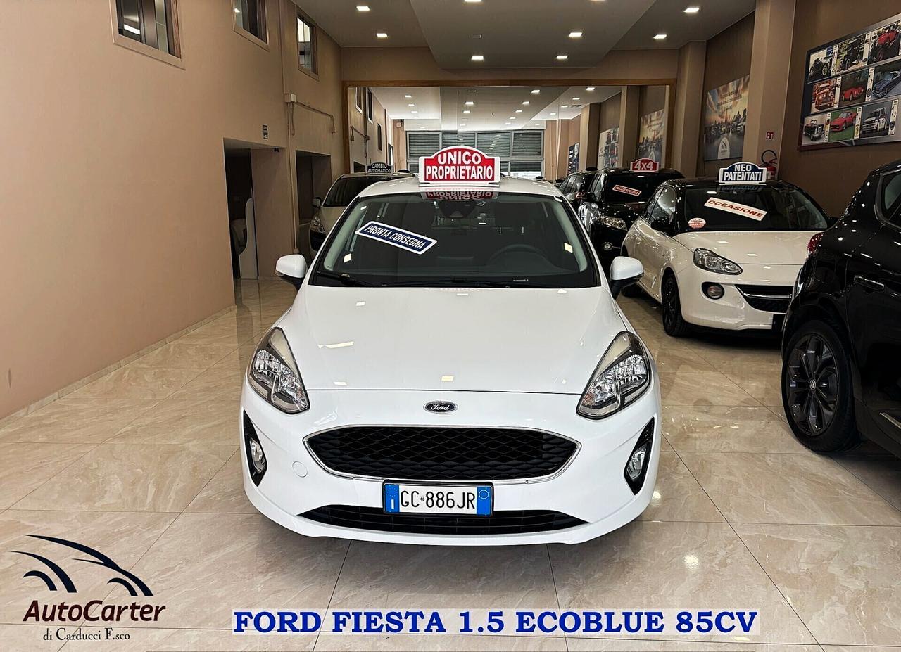 Ford Fiesta 1.5 TDCI **92MILA KM** UNICO PROPRIETA