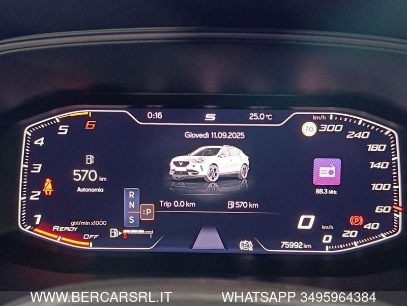 Cupra Formentor Formentor 2.0 TDI 4Drive DSG*TELECAMERA POST*PDC*BAGAGLIAIO ELETTRICO*VIRTUAL COCKPIT*