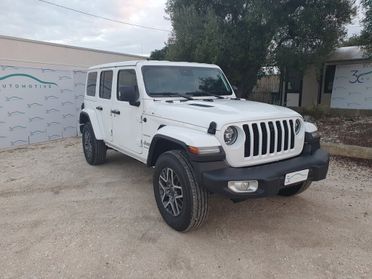 Jeep Wrangler Unlimited 2.0 PHEV 380cv ATX 4xe Sahara KM0