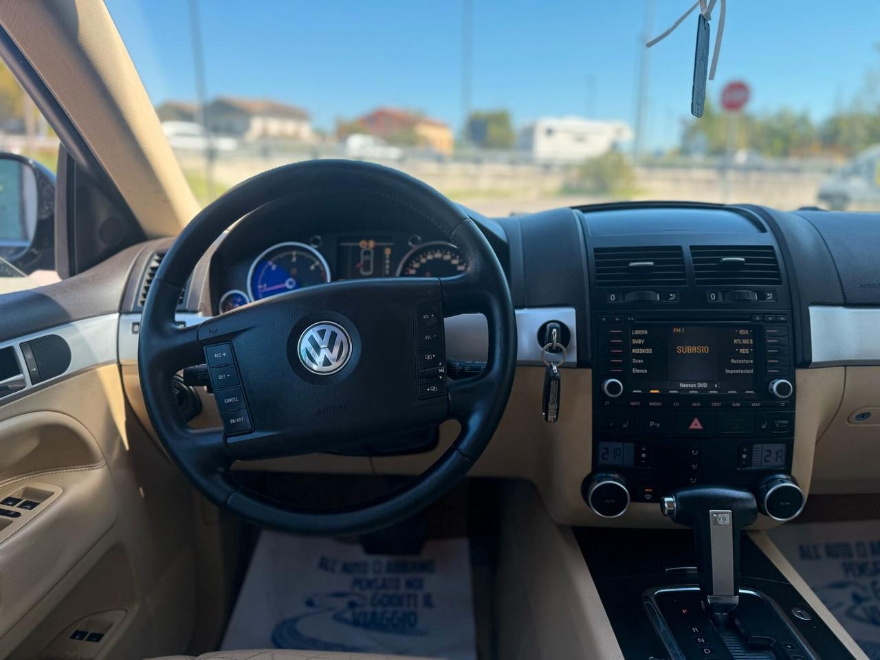 VW TOUAREG V6 3.0 TDI 2007 12 MESI DI GARANZIA