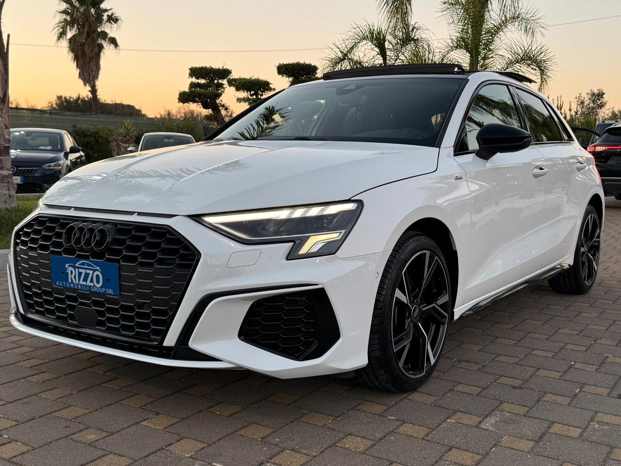 AUDI A3 SPB 35TDI 150CV S LINE TRONIC TETTO AMBIENT IDENTITY BLACK 12/2022