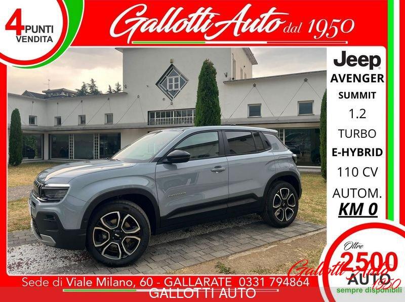 Jeep Avenger e-Hybrid 1.2 MHEV e-Hybrid Turbo Summit