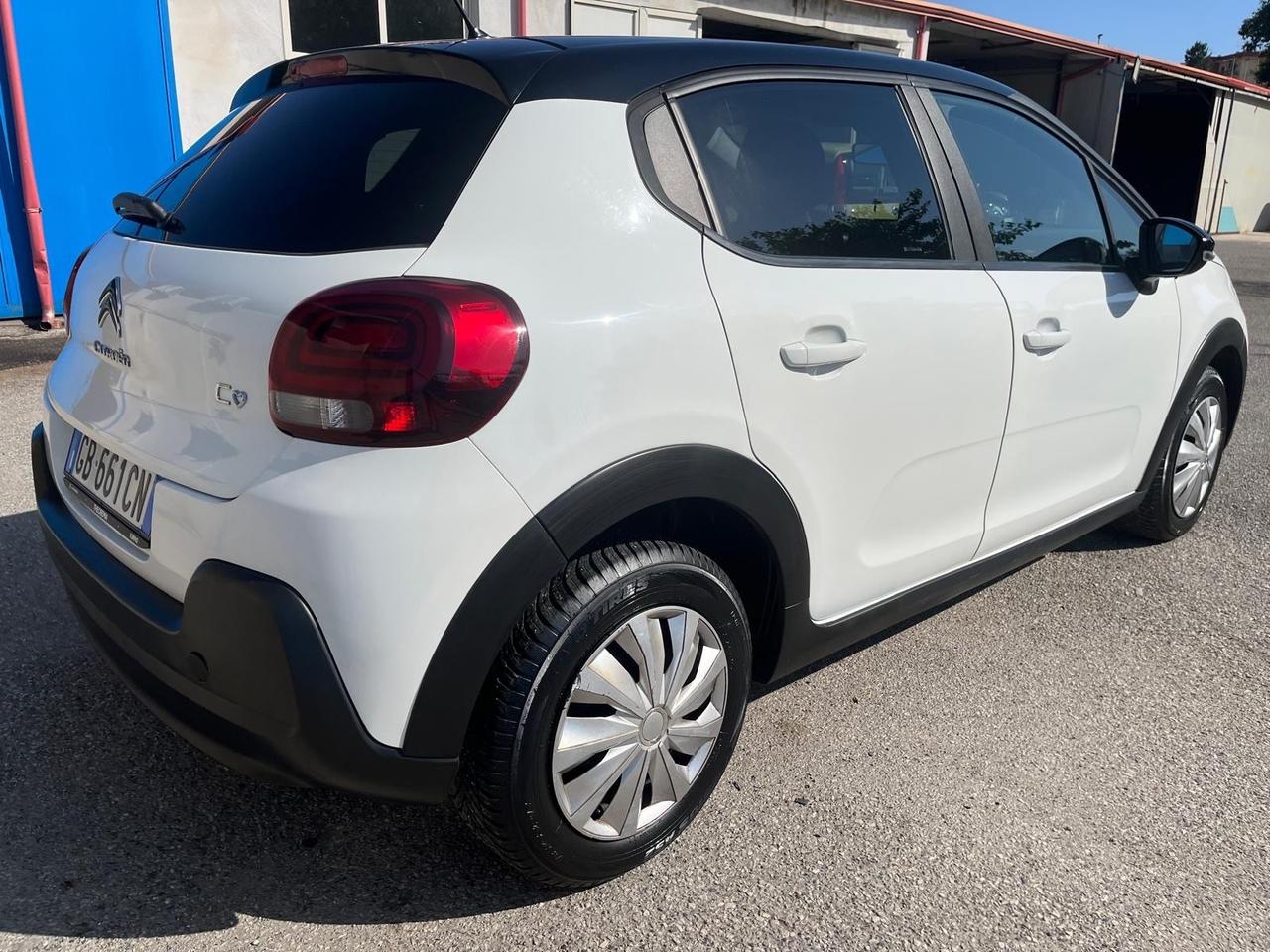Citroen c3-1.5 hdi/100 cv-km 52000-2020
